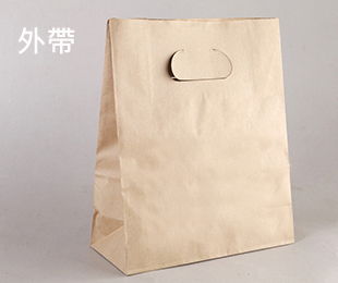 捧紙袋